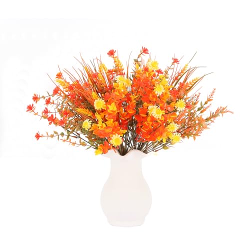msymsyu Künstliche Herbstblumen 7 Bündel Kunstblumen Herbst Blumenstrauß 36cm Kunstblumenstrauß Künstlich Herbstblumen für die Dekoration von Wohnräumen Büros und Hochzeiten msymsyu Künstliche Herbstblumen 7 Bündel Kunstblumen Herbst Blumenstrauß 36cm Kunstblumenstrauß Künstlich Herbstblumen für die Dekoration von Wohnräumen Büros und Hochzeiten von msymsyu