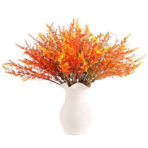 msymsyu Kunstblumen 8 Stück Herbstdeko Blumenstrauß 36cm Kunstblumenstrauß Künstlich für die Dekoration von Wohnräumen Büros und Hochzeiten msymsyu Kunstblumen 8 Stück Herbstdeko Blumenstrauß 36cm Kunstblumenstrauß Künstlich für die Dekoration von Wohnräumen Büros und Hochzeiten von msymsyu