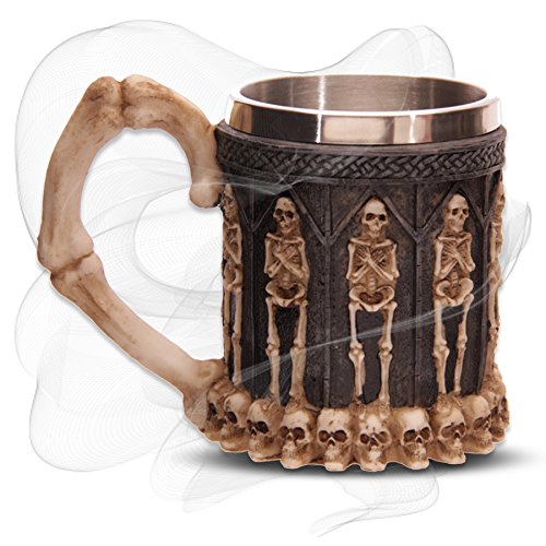 Deko Krug ''Bones of the Ancients'' - Skelette in Gruft - Fantasy Horror von mtb more energy
