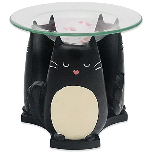 mtb more energy Duftlampe ''Feline'' - Katze Duftlicht Aromalampe Teelichthalter - Höhe 10 cm - Figur Geschenk Deko mtb more energy Duftlampe ''Feline'' - Katze Duftlicht Aromalampe Teelichthalter - Höhe 10 cm - Figur Geschenk Deko von mtb more energy