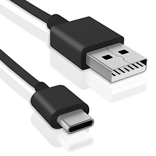 mtb more energy USB-Daten-Kabel für Olympus OM-D E-M1 Mark II/Panasonic Lumix DC-GH5 / Länge: 2 Meter - Schwarz von mtb more energy