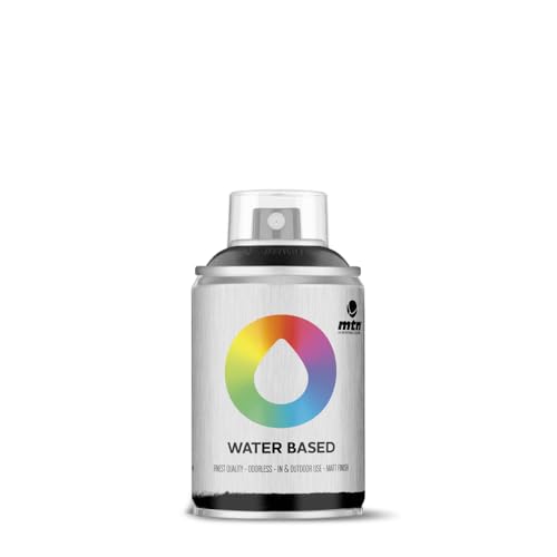 MTN Water Based Spray Paint 100 Carbon Black von Montana Colors