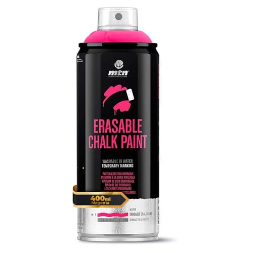 mtn Rosa Kreidefarbe - 400 ml Aerosol-Kreidespray für vorübergehende Anwendungen von mtn