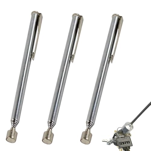 3Stück Teleskopmagnet Stabmagnet Ausziehbar Magnetstab Bis Zu 65CM Magnetic Pick-Up Tool Magnetheber Edelstahl Magnetgreifer Für Schrauben Mutter Schlüssel Metallteile 3Stück Teleskopmagnet Stabmagnet Ausziehbar Magnetstab Bis Zu 65CM Magnetic Pick-Up Tool Magnetheber Edelstahl Magnetgreifer Für Schrauben Mutter Schlüssel Metallteile von muahmuah