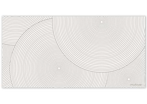mubusi Vinyl Teppich Küche Lounge - Verschiedene Größen - (Dünen 100x200 cm) von mubusi