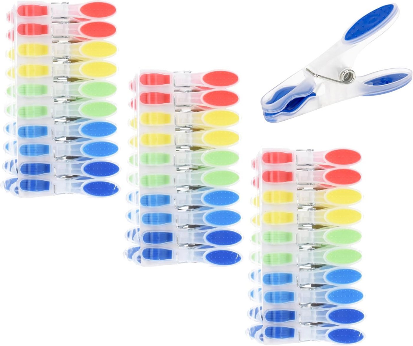 mucHome Wäscheklammern Softgrip Wäscheklammern Kluppen Wäscheklammer extra Stark in 5 Farben mucHome Wäscheklammern Softgrip Wäscheklammern Kluppen Wäscheklammer extra Stark in 5 Farben von mucHome