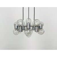 Amazing Chromed 1970S Sputnik Chandelier By Doria von mucdesign