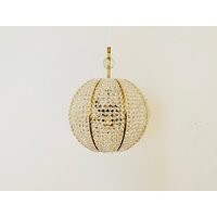 Austrian Mid-Century Modern Acrylic Ball Pendant Lamp | 1960S von mucdesign