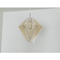 Mid-Century Modern Nylon Thread Pendant Lamp By Paul Secon For Sompex | 1960S von mucdesign