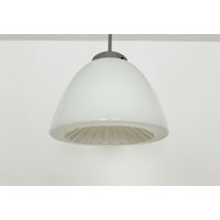 Mid-Century Modern Opaline Glass Lamp By Napako | 1950S von mucdesign