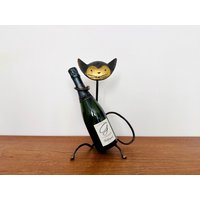 Sculptural Mid-Century Modern Bottle Holder By Walter Bosse | 1950S von mucdesign