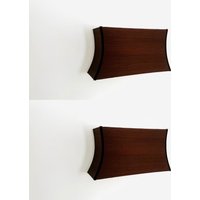 Set Of 2 Large Mid-Century Modern Brass Sconces | 1960S Set Of 2 Large Mid-Century Modern Brass Sconces | 1960S von mucdesign