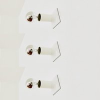 Set Of 3 1970S Modular Space Age Wall Or Ceiling Lamps By Rolf Krüger For Staff von mucdesign