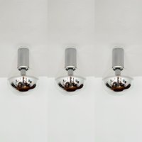 Set Of 3 Large 1970S Modernist Flush Lamps By Motoko Ishii For Staff Set Of 3 Large 1970S Modernist Flush Lamps By Motoko Ishii For Staff von mucdesign