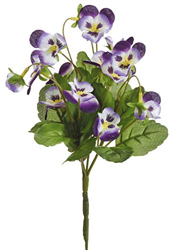 mucplants Hornveilchen Stecker 22cm lila Kunstblumen künstliche Stiefmütterchen Viola mucplants Hornveilchen Stecker 22cm lila Kunstblumen künstliche Stiefmütterchen Viola von mucplants