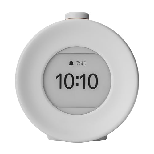mudita Sunrise Alarm Clock E Ink Screen – „Harmony 2” Wecker Digital mit Bildschirm ohne Lichtemission, 17 Melodien, Entspannung klingt Manager - Minimalistisches Design, Lange Akkulaufzeit - Grau von mudita