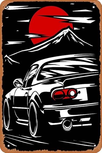 muecddoa Mazda MX-5 Miata Poster Metall Blechschild 20,3 x 30,5 cm Vintage Retro Man Cave Wanddekoration muecddoa Mazda MX-5 Miata Poster Metall Blechschild 20,3 x 30,5 cm Vintage Retro Man Cave Wanddekoration von muecddoa