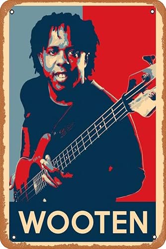 muecddoa Victor Wooten – Hope Poster – Greats of Jazz Musikgeschichte Poster 30,5 x 20,3 cm Vintage Metall Blechschild Home Decor Garage Man Cave Wandkunst von muecddoa