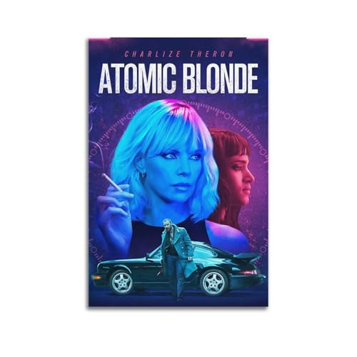 muegrbgs Atomic Blondes Poster, Wandkunst, Vintage-Poster, dekoratives Gemälde für Wohnzimmer, Schlafzimmer, elegantes ästhetisches Poster, 40 x 60 cm, ungerahmter Stil muegrbgs Atomic Blondes Poster, Wandkunst, Vintage-Poster, dekoratives Gemälde für Wohnzimmer, Schlafzimmer, elegantes ästhetisches Poster, 40 x 60 cm, ungerahmter Stil von muegrbgs