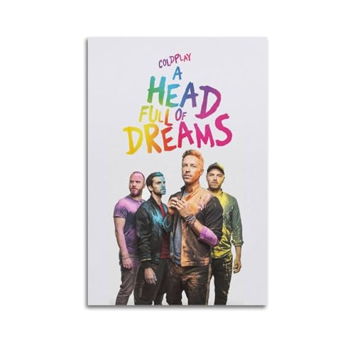 muegrbgs Coldplay Poster, Wandkunst, Vintage-Poster, dekoratives Gemälde für Wohnzimmer, Schlafzimmer, elegantes ästhetisches Poster, 60 x 90 cm, ungerahmter Stil muegrbgs Coldplay Poster, Wandkunst, Vintage-Poster, dekoratives Gemälde für Wohnzimmer, Schlafzimmer, elegantes ästhetisches Poster, 60 x 90 cm, ungerahmter Stil von muegrbgs