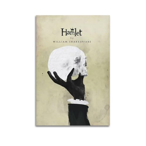 muegrbgs Hamlet-Cover-Poster, Wandkunst, Vintage-Poster, dekoratives Gemälde für Wohnzimmer, Schlafzimmer, elegantes ästhetisches Poster, 30 x 45 cm, ungerahmter Stil muegrbgs Hamlet-Cover-Poster, Wandkunst, Vintage-Poster, dekoratives Gemälde für Wohnzimmer, Schlafzimmer, elegantes ästhetisches Poster, 30 x 45 cm, ungerahmter Stil von muegrbgs