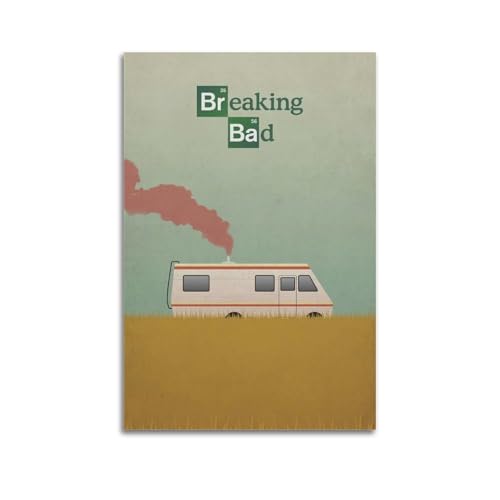 muegrbgs Poster, Wandkunst, Motiv: Breaking Bad, Vintage-Poster, dekoratives Gemälde für Wohnzimmer, Schlafzimmer, elegantes ästhetisches Poster, 60 x 90 cm, ungerahmter Stil muegrbgs Poster, Wandkunst, Motiv: Breaking Bad, Vintage-Poster, dekoratives Gemälde für Wohnzimmer, Schlafzimmer, elegantes ästhetisches Poster, 60 x 90 cm, ungerahmter Stil von muegrbgs