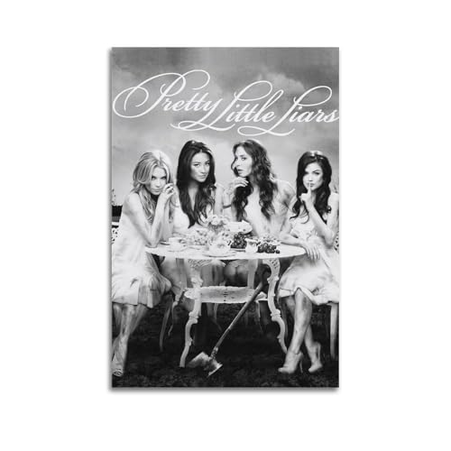 muegrbgs Poster mit Aufschrift "Pretty Little Liars", Vintage-Poster, dekoratives Gemälde für Wohnzimmer, Schlafzimmer, elegantes ästhetisches Poster, 20 x 30 cm, ungerahmter Stil muegrbgs Poster mit Aufschrift "Pretty Little Liars", Vintage-Poster, dekoratives Gemälde für Wohnzimmer, Schlafzimmer, elegantes ästhetisches Poster, 20 x 30 cm, ungerahmter Stil von muegrbgs