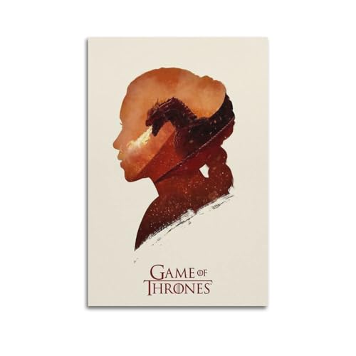 muegrbgs Poster mit Game of Thrones, Vintage-Poster, dekoratives Gemälde für Wohnzimmer, Schlafzimmer, elegantes ästhetisches Poster, 30 x 45 cm, ungerahmter Stil muegrbgs Poster mit Game of Thrones, Vintage-Poster, dekoratives Gemälde für Wohnzimmer, Schlafzimmer, elegantes ästhetisches Poster, 30 x 45 cm, ungerahmter Stil von muegrbgs