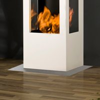 muenkel design Bodenplatte für prism fire, prism fire L und Empire: Glas (Transparent) von muenkel design