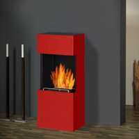 muenkel design Flip UP [B-Ware, Bioethanol Kamin]: rot von muenkel design