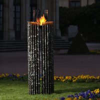 muenkel design Kalypso [Ethanol Gartenfeuer mit Schmelzoptik]: L von muenkel design