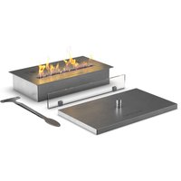 muenkel design safety burner [manueller Ethanol Brenner]: 405 mm - 1x Schutzglas von muenkel design