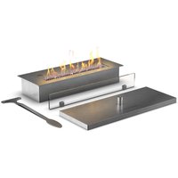 muenkel design safety burner [manueller Ethanol Brenner]: 450 mm - 1x Schutzglas von muenkel design