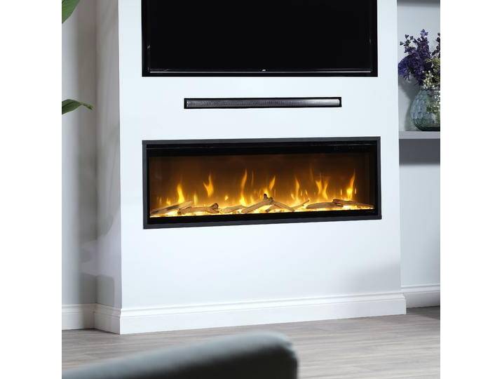 Dimplex Ignite Evolve Elektro-Wandkamin Optiflame: 131 cm / 50 - Ohne Eichenholz von muenkel.eu