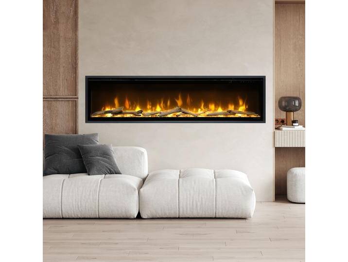 Dimplex Ignite Evolve Elektro-Wandkamin Optiflame: 156 cm / 60 - Ohne Eichenholz von muenkel.eu
