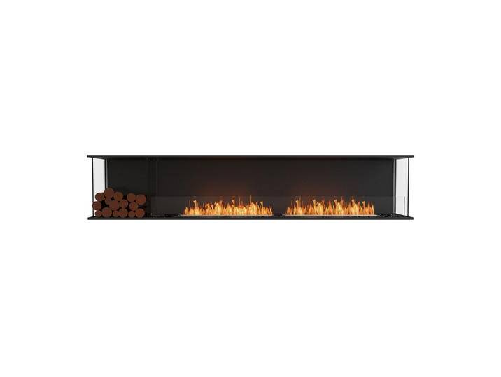 EcoSmart Flex - Dreiseitig offen [Ethanol Einbau Gehäuse]: Flex104 - Holzbox linksseitig von muenkel.eu