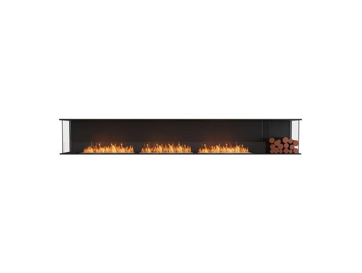 EcoSmart Flex - Dreiseitig offen [Ethanol Einbau Gehäuse]: Flex140 - Holzbox rechtsseitig von muenkel.eu
