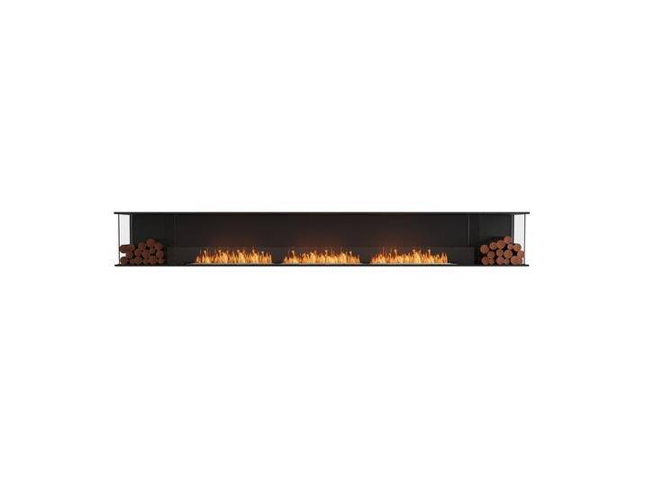 EcoSmart Flex - Dreiseitig offen [Ethanol Einbau Gehäuse]: Flex158 - Holzbox doppelseitig von muenkel.eu