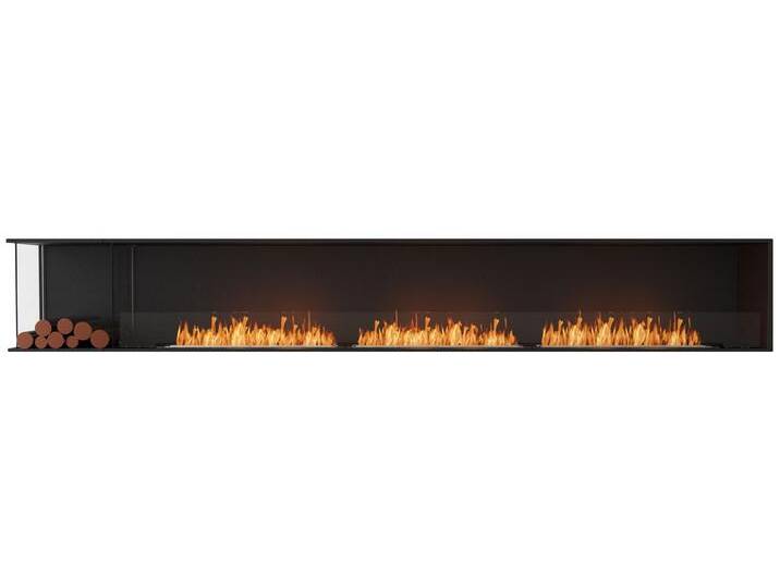 EcoSmart Flex - Front + links offen [Ethanol Einbau Gehäuse]: Flex140 - Holzbox linksseitig von muenkel.eu