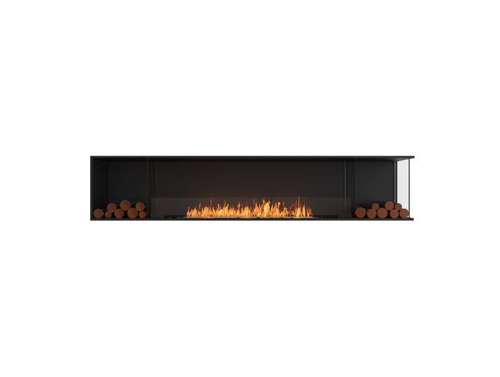 EcoSmart Flex - Front + rechts offen [Ethanol Einbau Gehäuse]: Flex104 - Holzbox doppelseitig von muenkel.eu