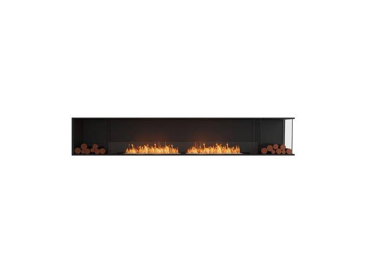 EcoSmart Flex - Front + rechts offen [Ethanol Einbau Gehäuse]: Flex122 - Holzbox doppelseitig von muenkel.eu
