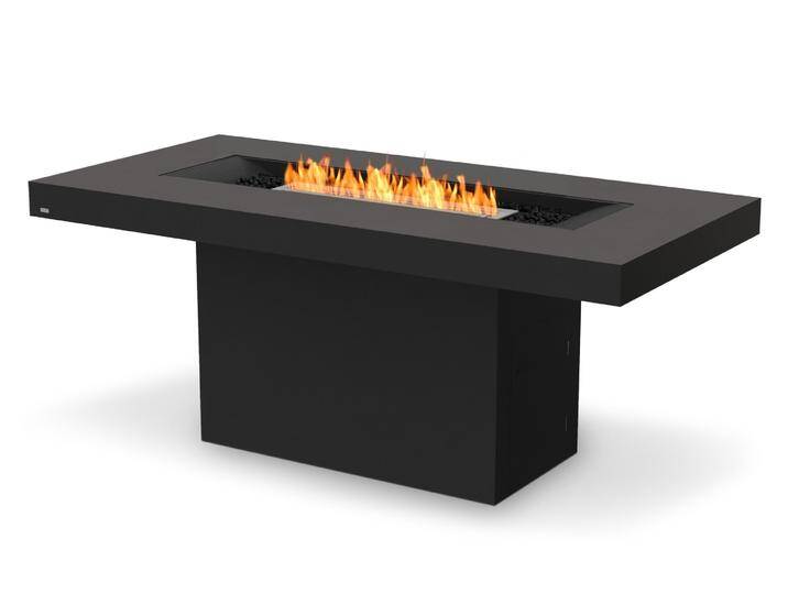 EcoSmart Gin [Feuertisch-Serie mit Ethanol Linienbrenner]: Bar - Graphite von muenkel.eu