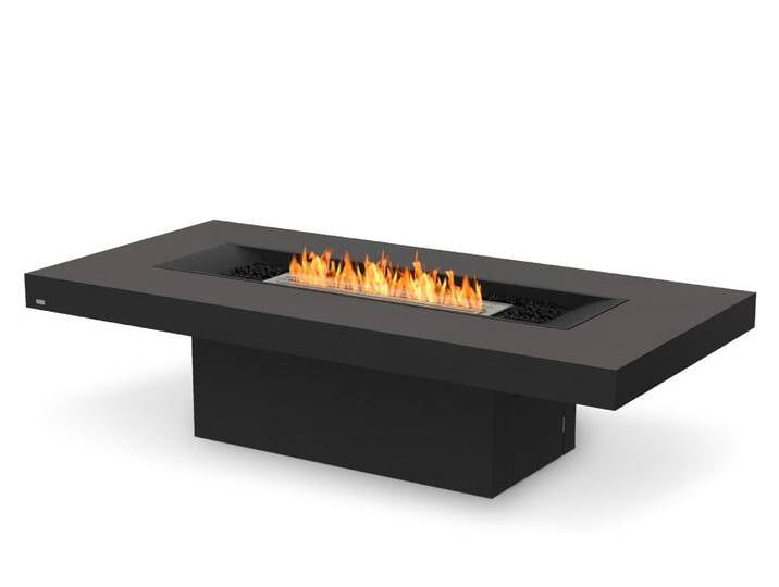EcoSmart Gin [Feuertisch-Serie mit Ethanol Linienbrenner]: Chat - Graphite von muenkel.eu