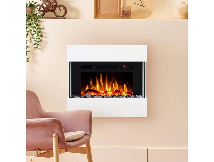 Noble Flame LIMA Wandkamin [moderner Design Elektrokamin] von muenkel.eu