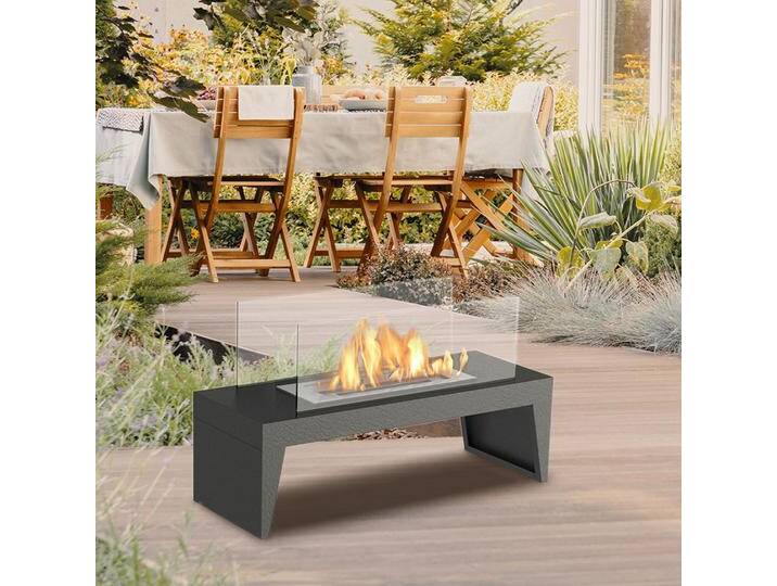 Noble Flame TAFI [moderner Ethanol Standkamin]: Schwarz von muenkel.eu
