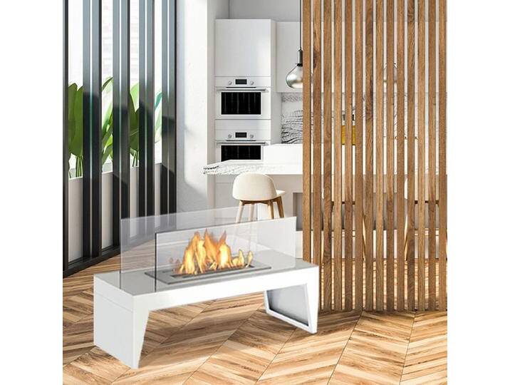Noble Flame TAFI [moderner Ethanol Standkamin]: Weiß von muenkel.eu
