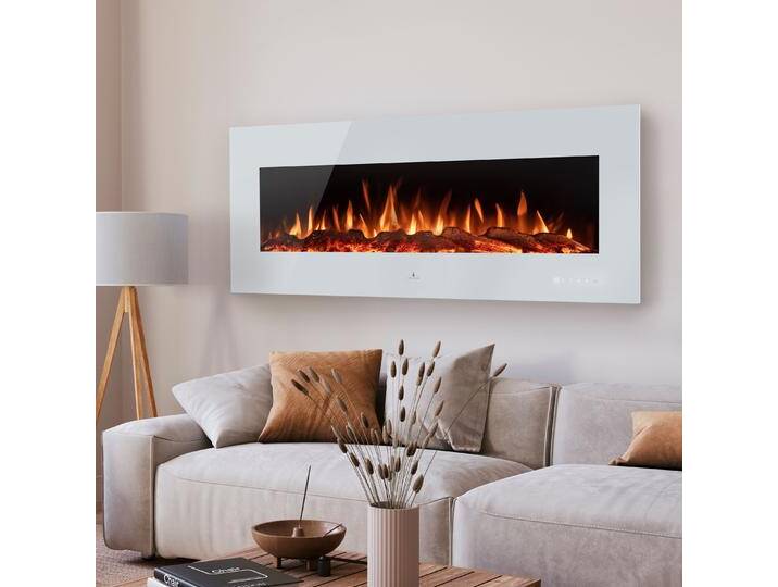 Noble Flame VEGAS Weiß [Elektro Wandkamin] von muenkel.eu