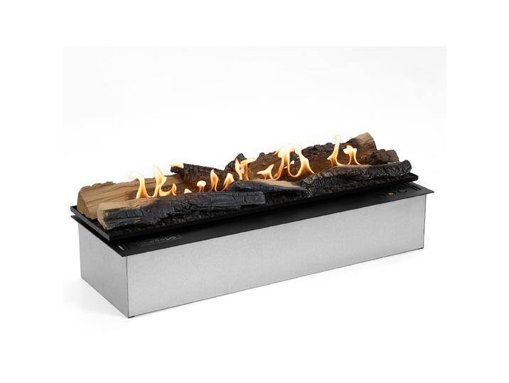 Planika Neo Burner mit Holzscheiten von muenkel.eu
