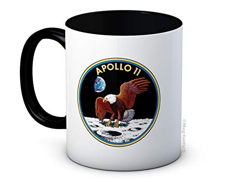 Apollo 11 Insignia – 1969 NASA – 313 ml Keramik-Kaffeetasse von mug-tastic