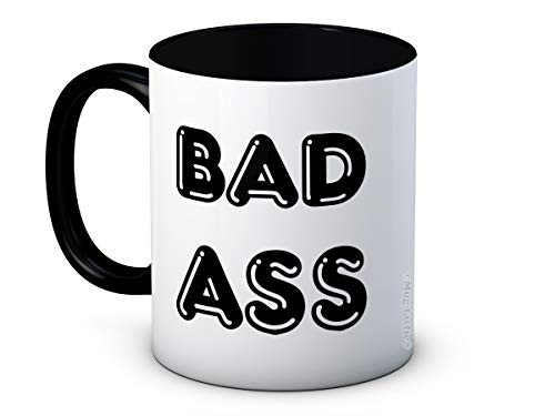 Bad Ass – Lustige Keramik-Kaffeetasse von mug-tastic
